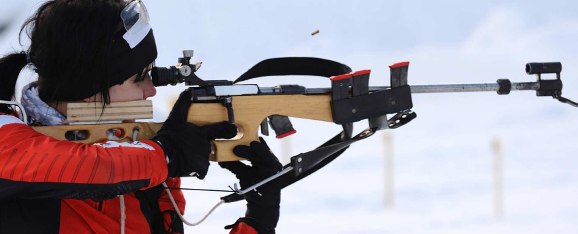 Biathlon - Schießen mit dem Kleinkalibergewehr