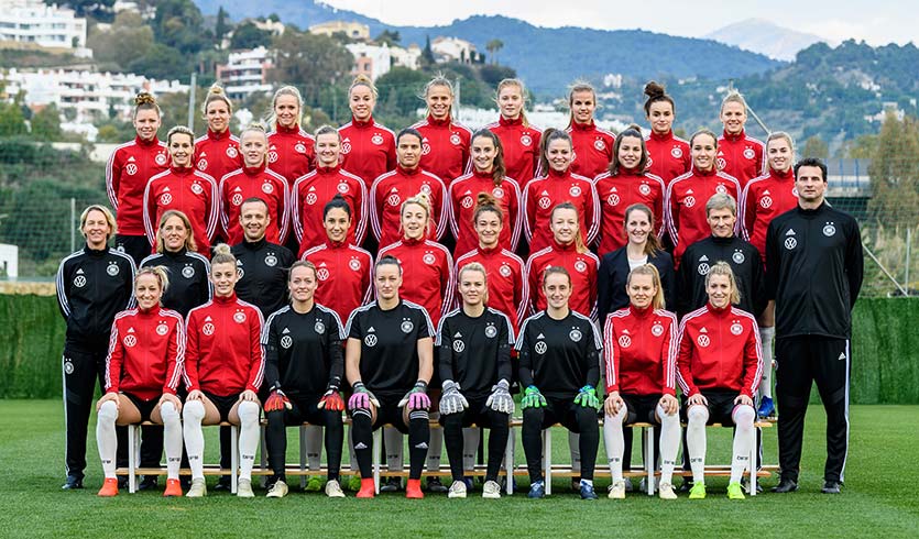 Deutsche Fußballnationalmannschaft der Frauen WM-Team 2019