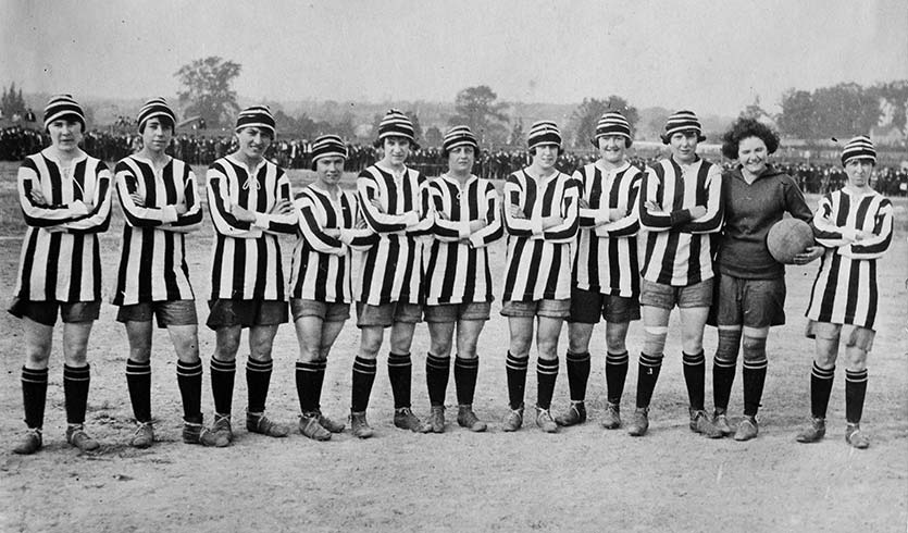 Erster deutscher Frauenfußballverein
